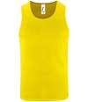 02073 Sporty TT SOL'S Sporty Performance Tank Top Neon Yellow colour image